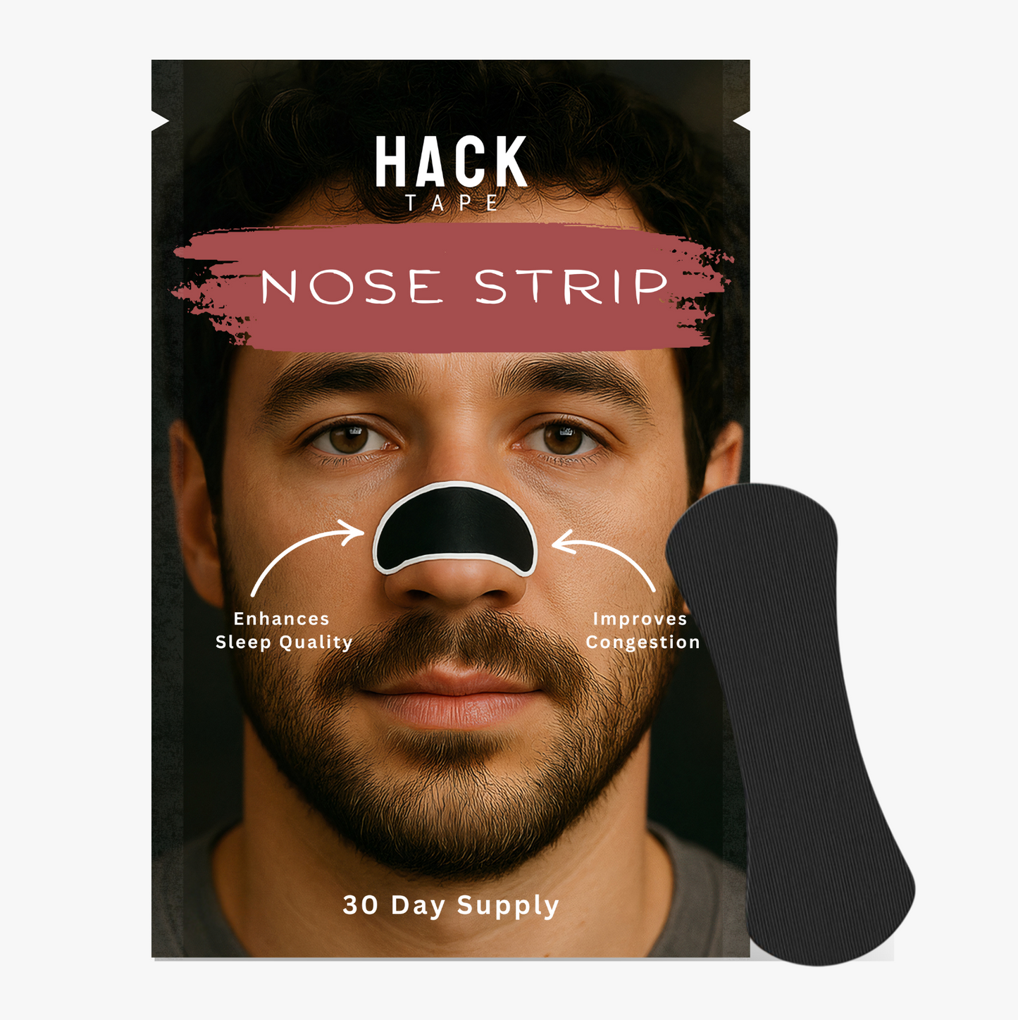 HACKTAPE Nosies kvėpavimo juostelės
